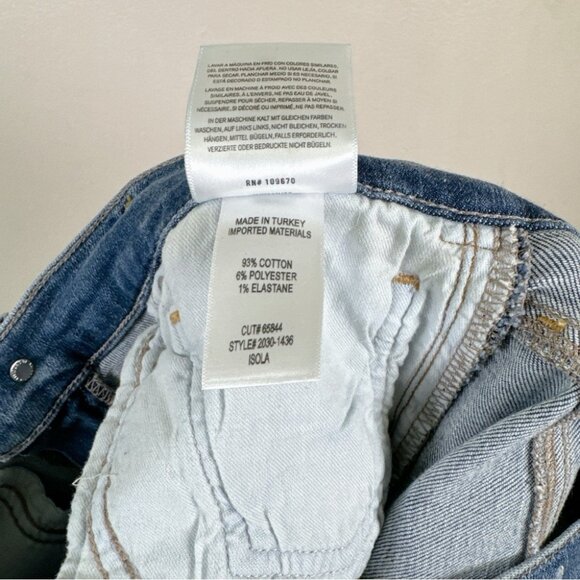 Citizens of Humanity Womens Size 27 Isola High-Rise Straight Slim Crop Jeans - Picture 11 of 16